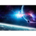 Photo Wallpaper Into unknown space - a galactic landscape with planets and glitter 138632 additionalThumb 5