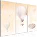 Canvas Print Balloon Sky (3-piece) - colorful landscape amidst clouds for children 143432 additionalThumb 2