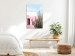 Canvas Miami Cactus (1-piece) - pink architecture in a holiday landscape 144332 additionalThumb 3