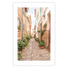 Poster Quiet Street - View of Historic Buildings and Vegetation 145232 additionalThumb 24