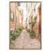 Poster Quiet Street - View of Historic Buildings and Vegetation 145232 additionalThumb 21