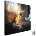 Canvas AI Maine Coon Cat - Ginger Happy Animal in the Sunshine - Square 150232 additionalThumb 8