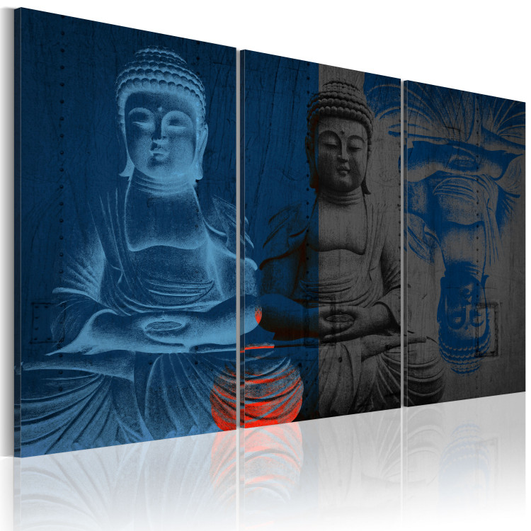 Canvas Art Print Buddha - sculpture 58832 additionalImage 2