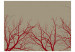 Wall Mural Red-hot branches 60432 additionalThumb 1