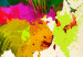 Decorative Pinboard Rainbow continents [Cork Map] 92132 additionalThumb 7