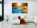 Canvas Print Waterfalls of Sunny Forest 97732 additionalThumb 3