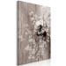 Canvas Dried Flowers (1 Part) Vertical 114942 additionalThumb 2