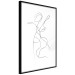 Wall Poster Couple Embrace - black and white romantic composition with lovers 115242 additionalThumb 13