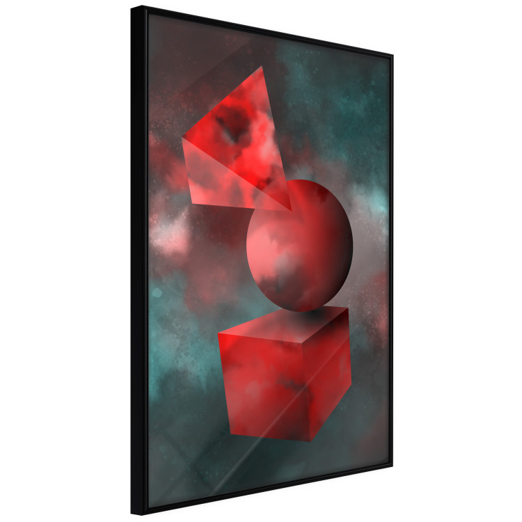 Wall Poster Geometric Cosmos - colorful abstraction with geometric figures 118942 additionalImage 10