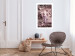 Poster Romantic Ambush - woman against the backdrop of angelic figures in a retro style 122642 additionalThumb 2