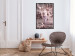 Poster Romantic Ambush - woman against the backdrop of angelic figures in a retro style 122642 additionalThumb 3