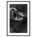 Poster Dreamer - black and white elegant portrait of woman with hat 123642 additionalThumb 15