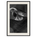 Poster Dreamer - black and white elegant portrait of woman with hat 123642 additionalThumb 18