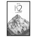 Poster K2 - English captions on black and white mountain landscape backdrop 123742 additionalThumb 18