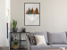 Wall Poster Symmetrical Land - unique geometric abstraction in earth tones 129342 additionalThumb 4