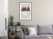 Wall Poster Symmetrical Land - unique geometric abstraction in earth tones 129342 additionalThumb 18