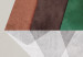 Wall Poster Symmetrical Land - unique geometric abstraction in earth tones 129342 additionalThumb 9