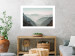 Poster Mountain Horizon - landscape of rocky mountains with a gentle misty glow 129842 additionalThumb 5