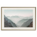 Poster Mountain Horizon - landscape of rocky mountains with a gentle misty glow 129842 additionalThumb 20