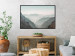 Poster Mountain Horizon - landscape of rocky mountains with a gentle misty glow 129842 additionalThumb 6