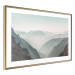 Poster Mountain Horizon - landscape of rocky mountains with a gentle misty glow 129842 additionalThumb 9