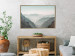 Poster Mountain Horizon - landscape of rocky mountains with a gentle misty glow 129842 additionalThumb 7