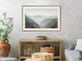 Poster Mountain Horizon - landscape of rocky mountains with a gentle misty glow 129842 additionalThumb 22