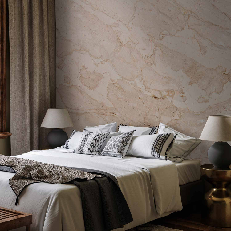 Wall Mural Sand marble - background imitating marble in pastel colors 134642 additionalImage 2