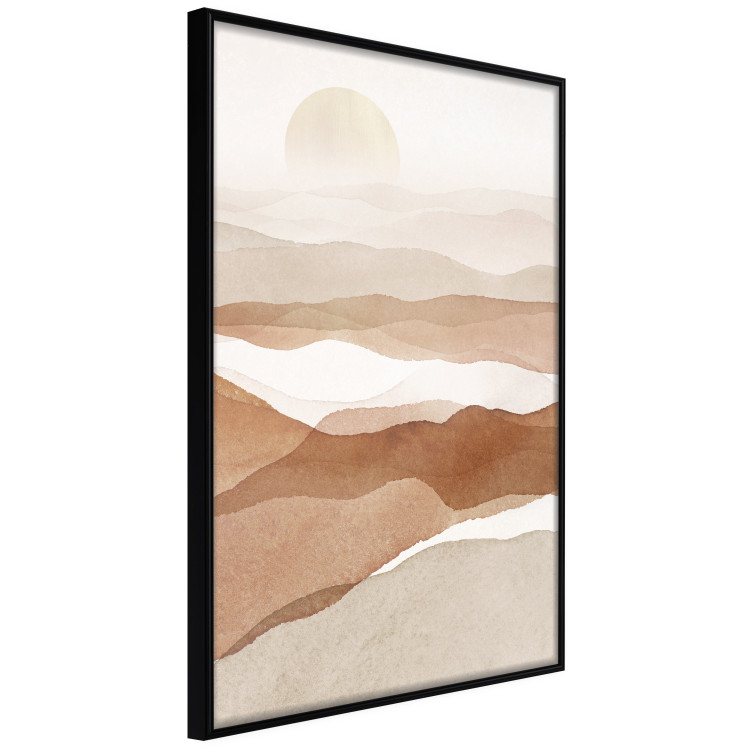 Wall Poster Desert Lightness - landscape of hot sands against a sunset backdrop 136042 additionalImage 7