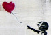 Large canvas print Girl With a Balloon by Banksy [Large Format] 136442 additionalThumb 4