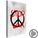 Canvas Print Stop War (1-piece) Vertical - symbol and red English text 142442 additionalThumb 6