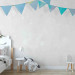 Wall Mural Kids' flags - flags in shades of blue on white background 143742 additionalThumb 6