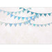 Wall Mural Kids' flags - flags in shades of blue on white background 143742 additionalThumb 3