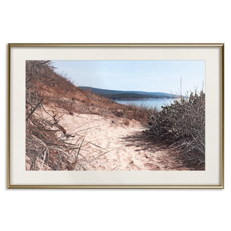 Poster Descent to the Beach - Landscape of the Sea, Sandy Road and Vegetation 146242 additionalImage 20