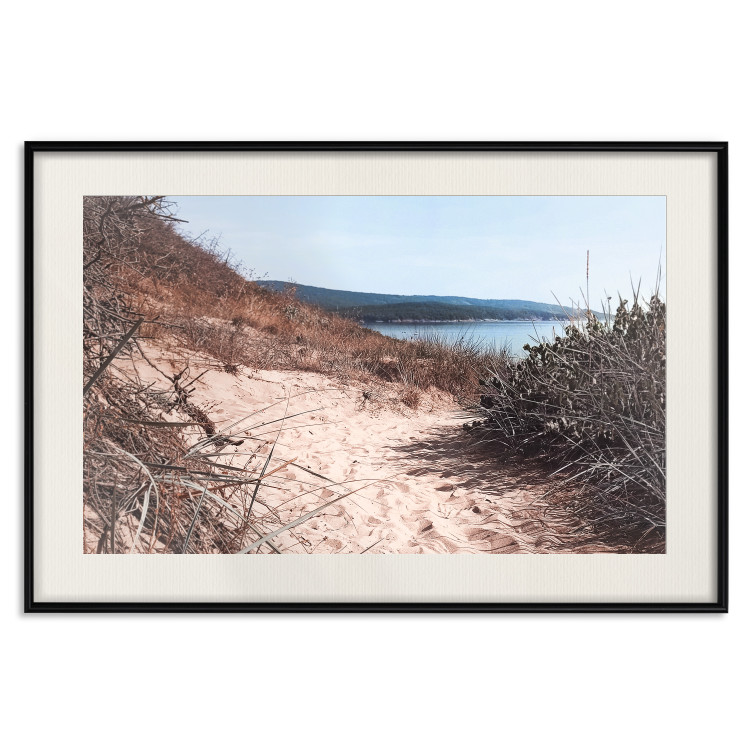 Poster Descent to the Beach - Landscape of the Sea, Sandy Road and Vegetation 146242 additionalImage 21