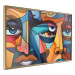 Poster Cubist Faces - A Geometric Composition in the Style of Picasso 151142 additionalThumb 12