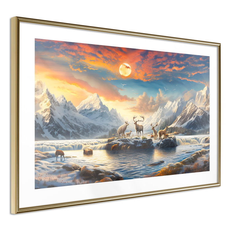 Wall Poster Eastern Taiga - A Phenomenal Winter Landscape of Mountainous Wilderness 151542 additionalImage 7