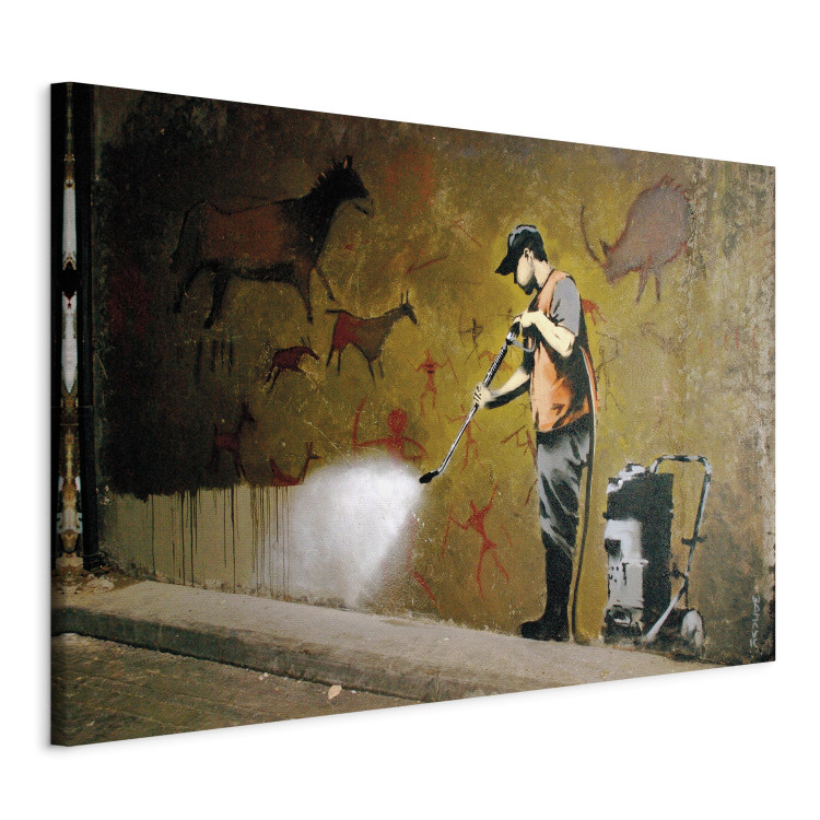 Canvas Whitewashing Lascaux (Banksy) 58942 additionalImage 2