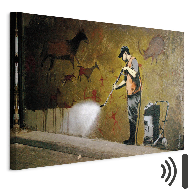 Canvas Whitewashing Lascaux (Banksy) 58942 additionalImage 8