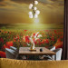 Wall Mural Poppy Field - Morning and Floral Motif in the Form of a Meadow in the Morning Sun 60642 additionalThumb 4