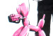 Canvas Art Print Police Guard Pink Balloon Dog by Banksy 67942 additionalThumb 4