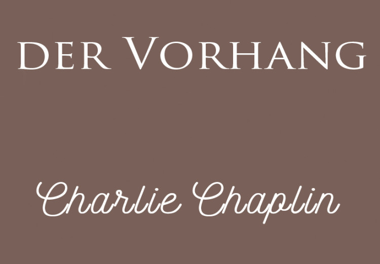 Canvas Print Zitate von Charlie Chaplin: Das Leben 90142 additionalImage 4