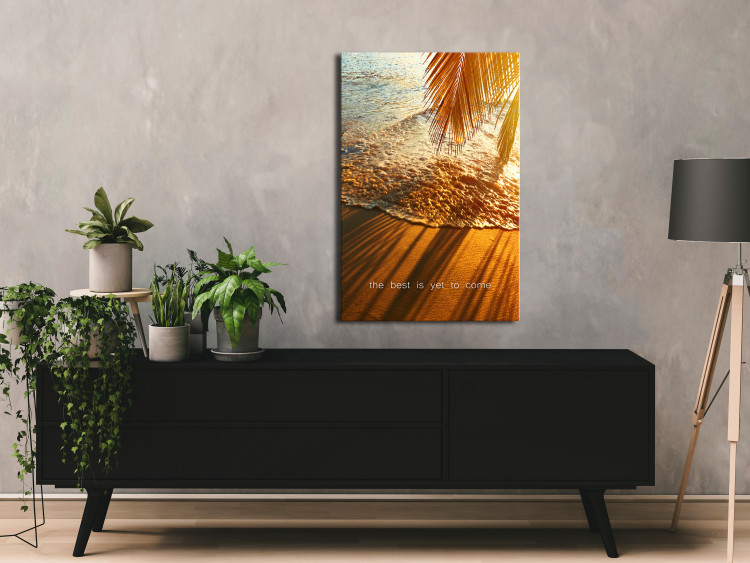 Canvas Print The Best Is Yet To Come (1 Part) Vertical 114952 additionalImage 3