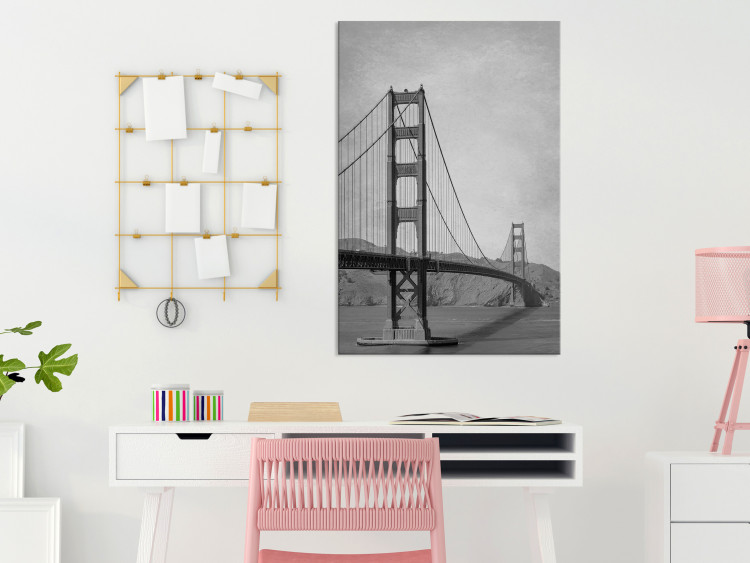 Canvas Art Print City Connecting Bridges (1-part) - Architecture Photography USA 116452 additionalImage 3