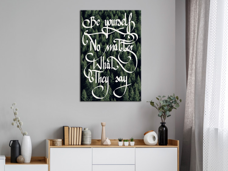 Canvas Print No Matter What They Say (1 Part) Vertical 116952 additionalImage 3