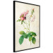 Wall Poster Floral Chic - colorful composition with flowers and beige stripes in the background 117352 additionalThumb 12
