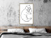 Wall Poster Cat's Relaxation - black and white simple composition with animal line art 119252 additionalThumb 7
