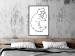 Wall Poster Cat's Relaxation - black and white simple composition with animal line art 119252 additionalThumb 5