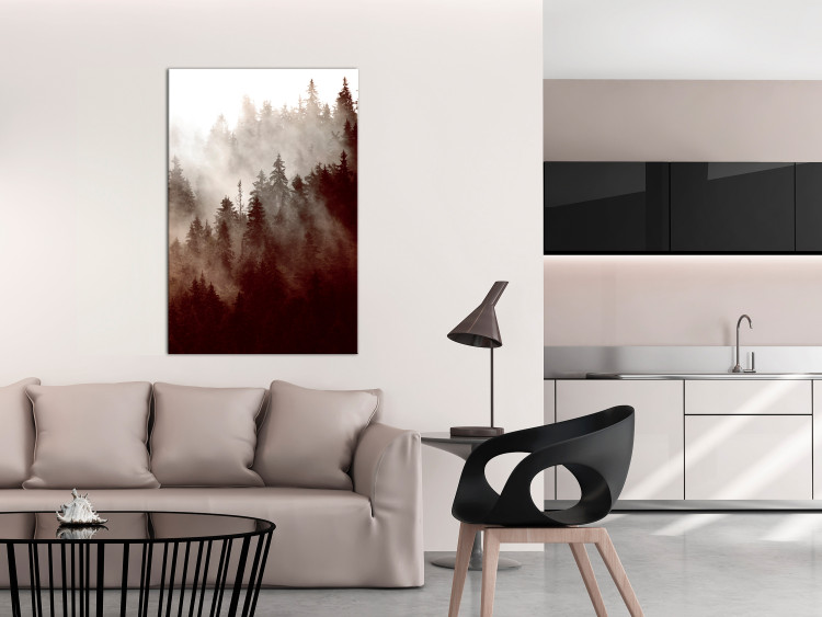 Canvas Print Brown Forest (1 Part) Vertical 123852 additionalImage 3