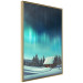Wall Poster Dawn and Blue Nights - winter landscape of snow-covered cottage 124452 additionalThumb 14
